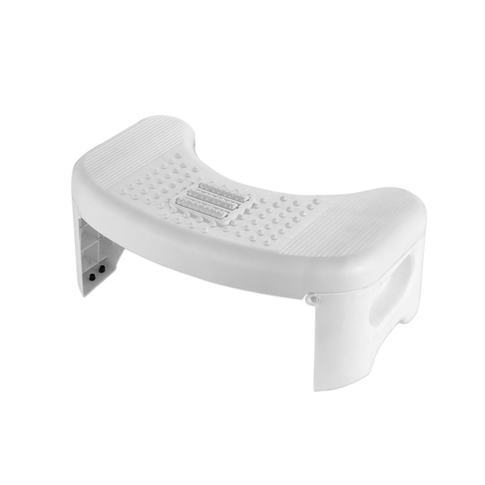 Toilet Stool Squat Adult, 7" Heavy Duty Poop Stool with Foot Massage