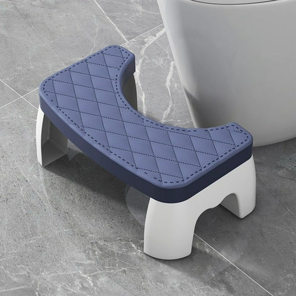 Toilet Stool Squatting Poop Stool Bathroom Potty Step Stool for Adults Kids Toilet Assistance Steps Detachable Stackable Footrest for Home Bathroom Use - 1 Pack