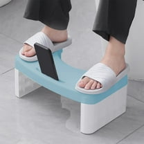 Toilet Stool Squatting Poop Stool Bathroom Potty Step Stool Toilet Assistance Steps Step Stool Fits All Toilets Detachable Stackable