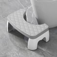 thumbnail image 1 of Toilet Stool Squatting Stool Bathroom Potty Step Stool Detachable Stackable Design for Improved Posture and Comfort for Adults and Families Topliu, 1 of 8