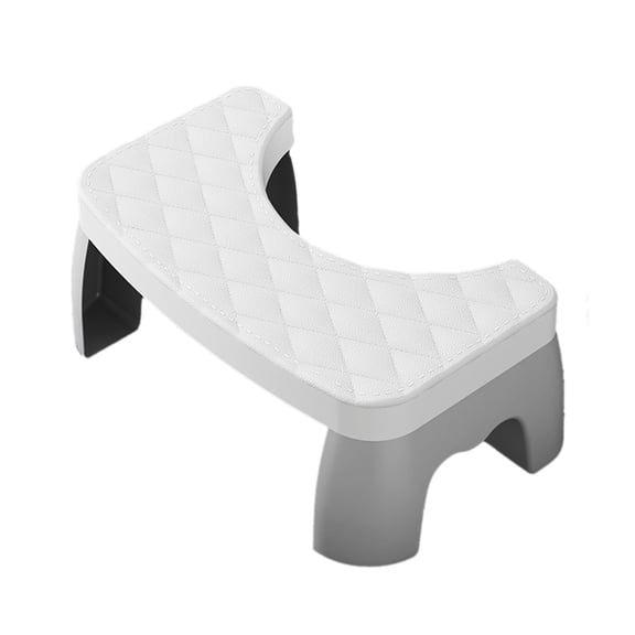 Toilet Stool for Adults and Kids,6.7",Squatting Potty Poop Stool with Anti Slip Layer,Poop Stool for Bathroom