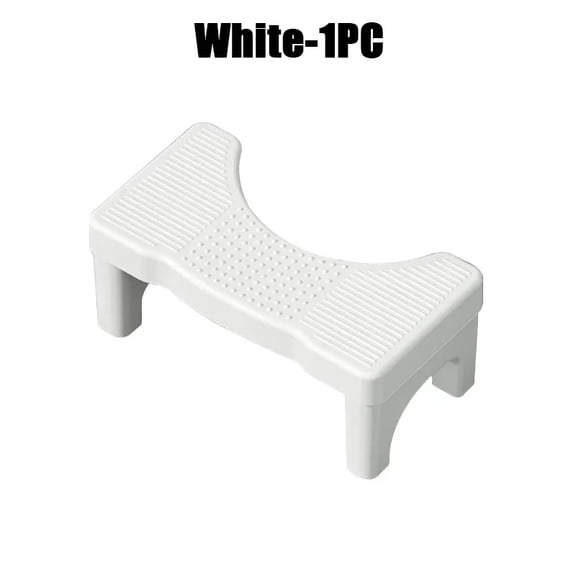 Toilet Stool for Bathroom, Squatty Potty Foot Stool for Adults Kids Pregnant Elderly, Non‑Slip Plastic Toilet Step Stool for Constipation Relief