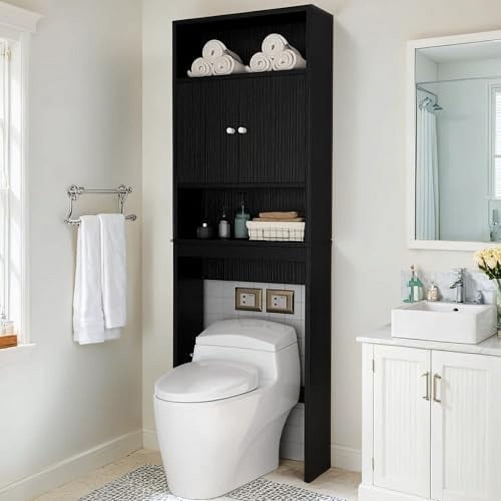 Over The Toilet Storage Cabinet – Wood Bathroom Shelf Above Toilet With Double Doors Bathroom Storage Cabinet Organizer Black C9675bd4 5da7 472b 9744 Ef8998da47a6.2d90b89462c3c25ff6746812f7af3a6c