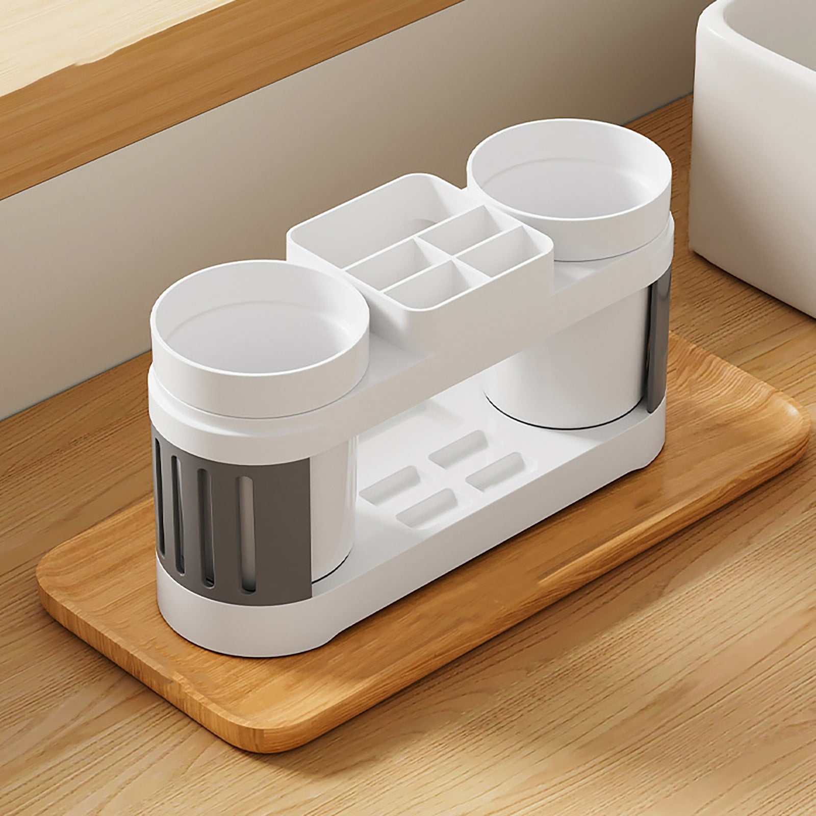Toilet Table Storage Toothbrush Cup Simple Plastic Toothbrush Cup ...