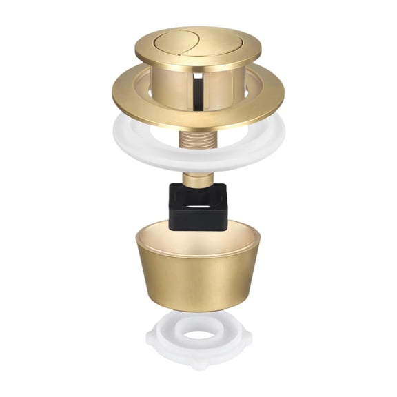 Toilet Tank Button Double Push Flushing Toilet Button ABS Material Fits Bathroom Home Toilets