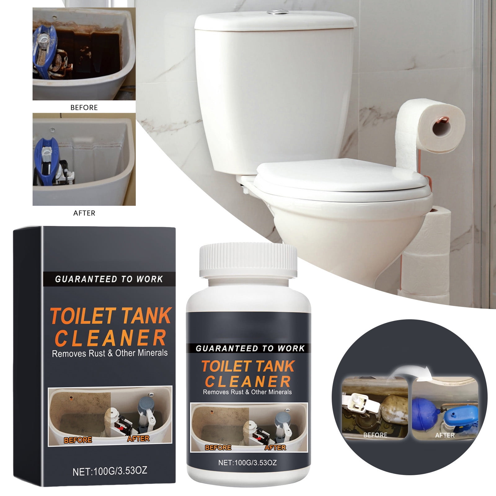 Toilet Tank Cleaner Bathroom Toilet Cleaning Powder And Other No ...