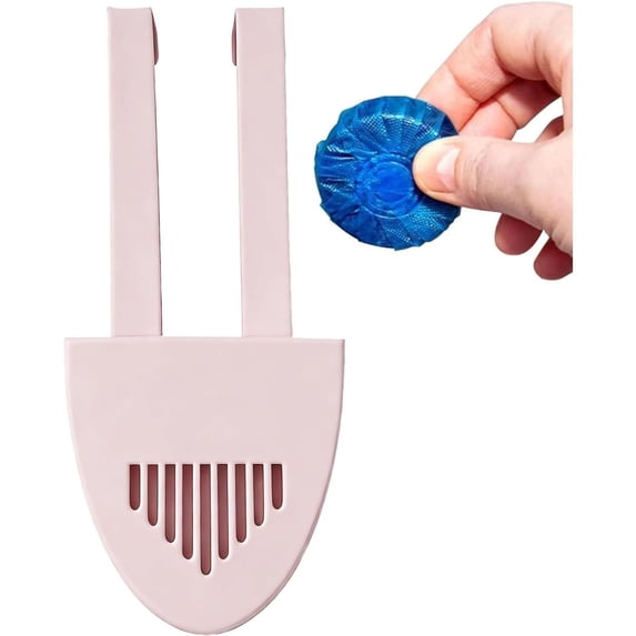 Toilet Tank Cleaning Tablet Holder, Hanging Tablet Dispenser for Automatic Toilet Bowl Cleaners, Tank Caddy Toilet Tablet Holder for Home RV Bathroom, Cleaning Accessories