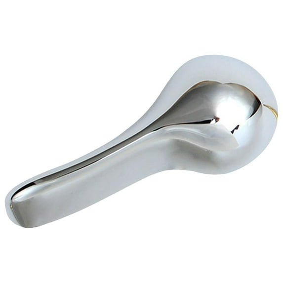 Toilet Tank Flush Handle Brass Flusher Arm Universal Chrome Polished Bathroom Home Replacement Toilet Lever Fittings Tools Silvering