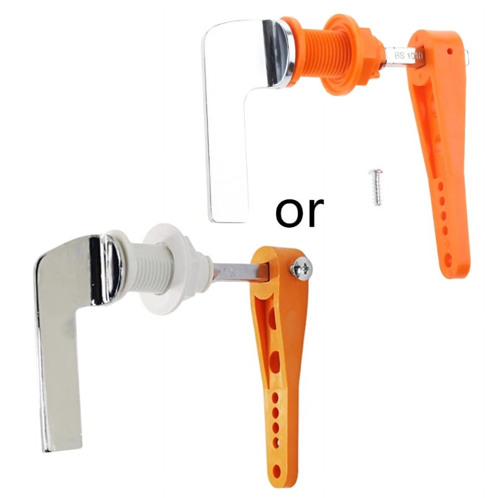 Toilet Tank Flush Lever Alloy Finish Toilet Handle Wrench Fits Most
