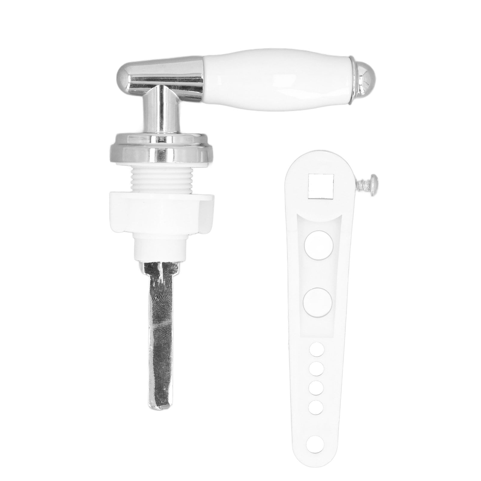 Toilet Tank Flush Lever Handle Side Mounted Bathroom Toilet Cistern