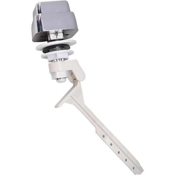 Toilet Tank Flush Lever Replacement for American Standard (White, Straight Arm)