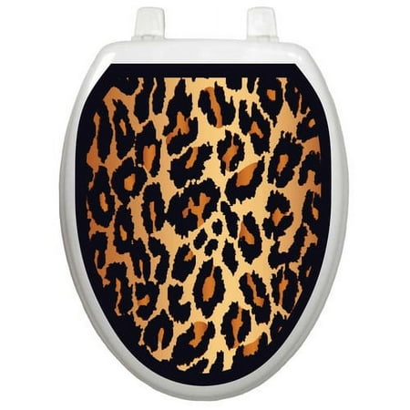 Toilet Tattoos Classic Leopard Toilet Seat Decal