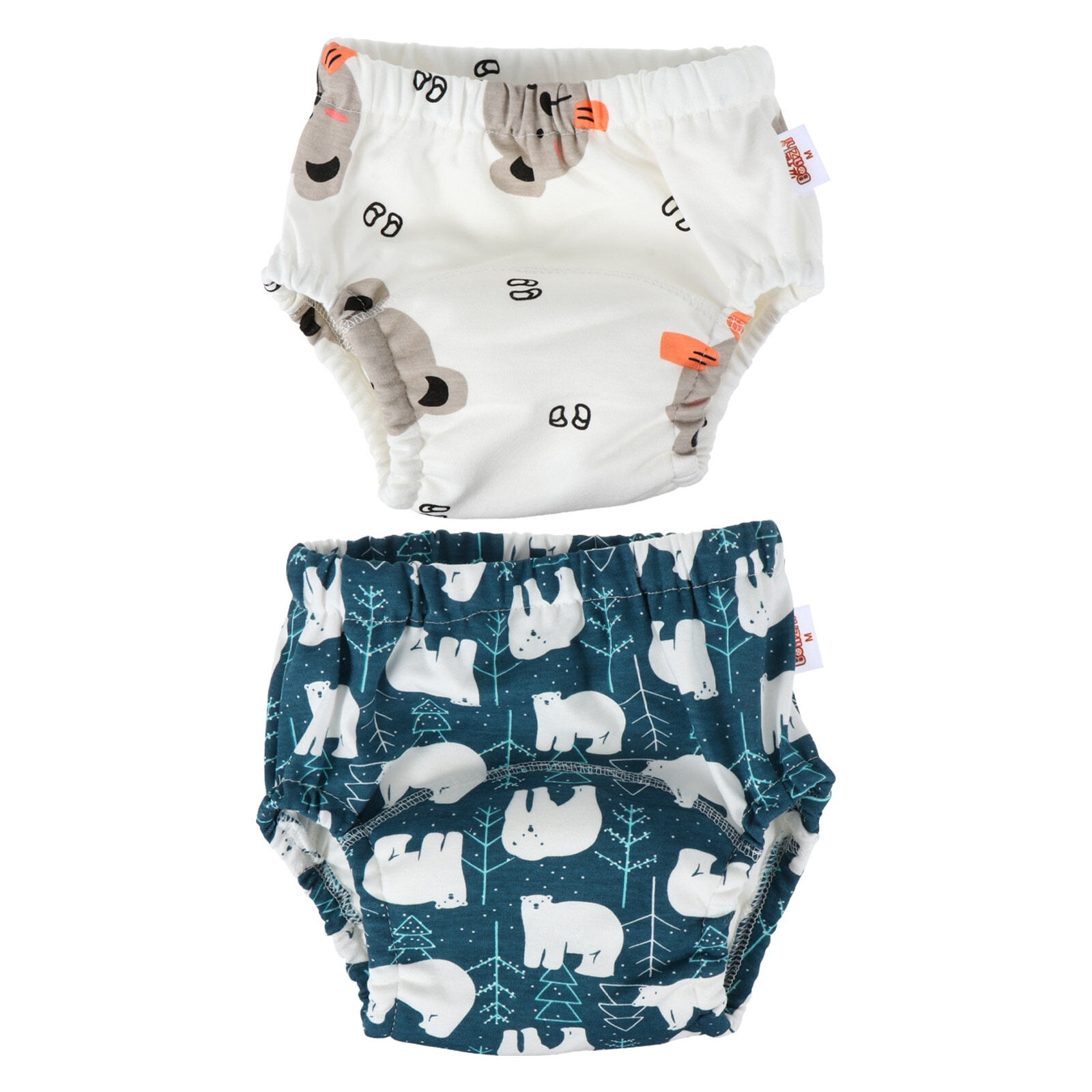 Toilet Training Undies 2 Pcs Baby Diapers Water Proof Newborn Nappies