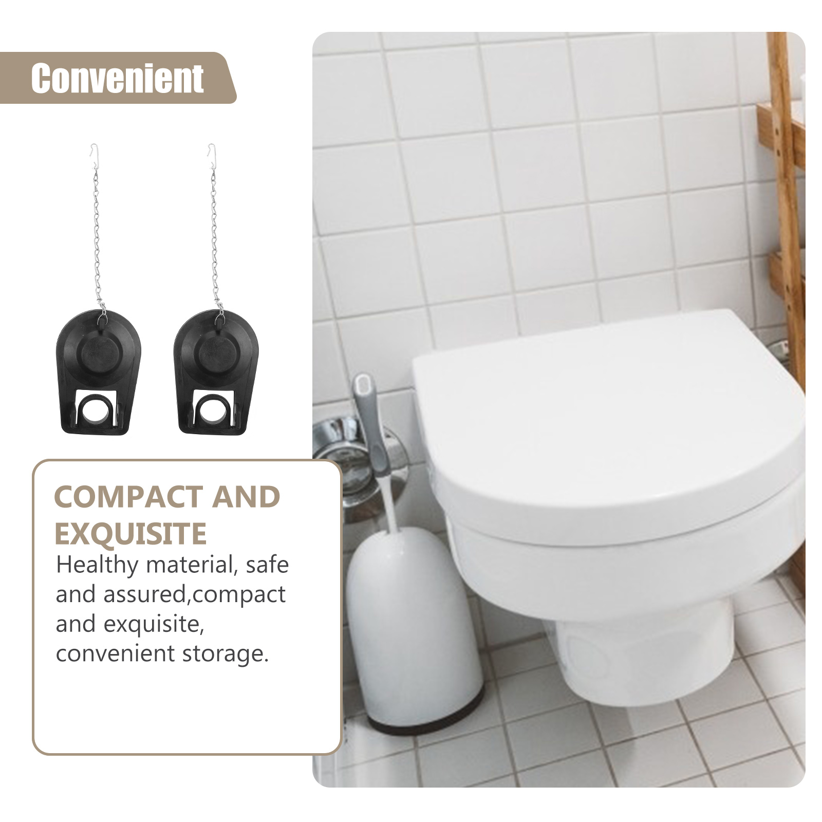 Toilet Valves Flap Cover 2pcs Toilet Valves Flap Cover Toilet Flapper