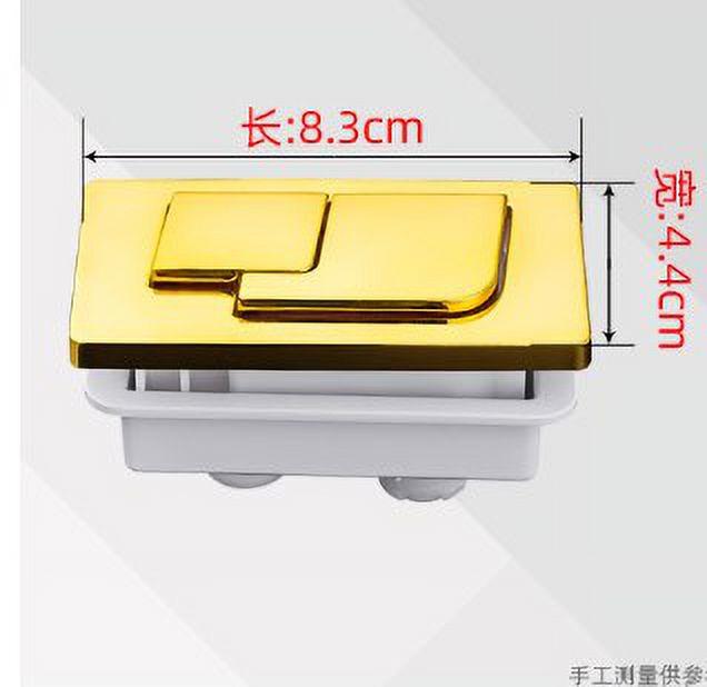 Toilet Water Tank Button Dual Flush Button Bathroom Toilet Push Button