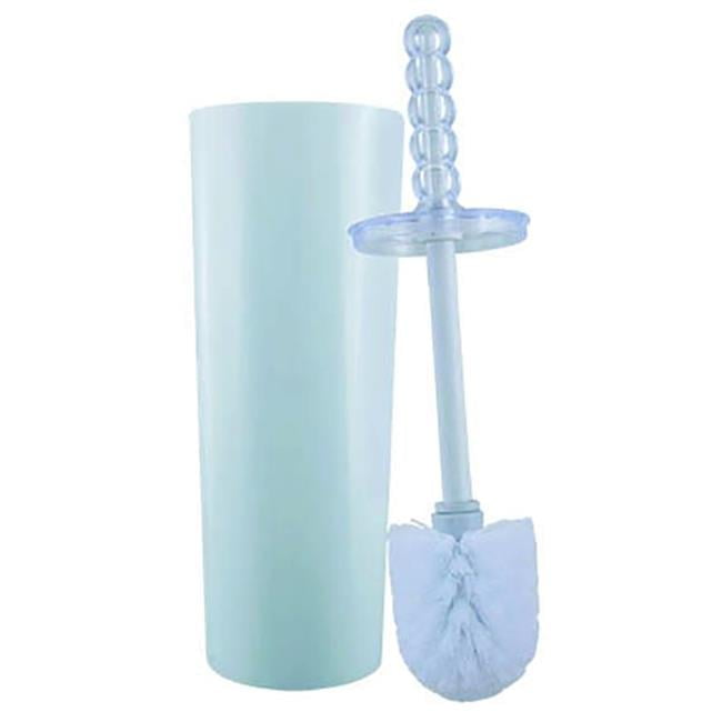 Toilet & White Canister Brush