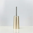 thumbnail image 1 of Toilet brush and bracket, floor-standing anti-rust durable toilet brush Champagne gold, 1 of 4