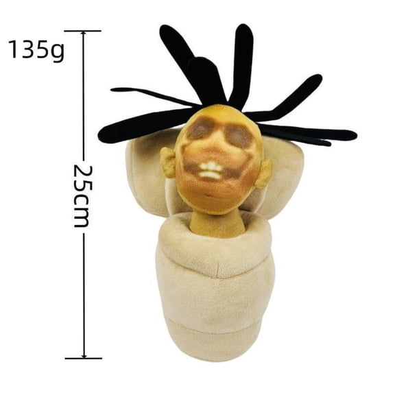 Toilet man spoof plush toy doll doll