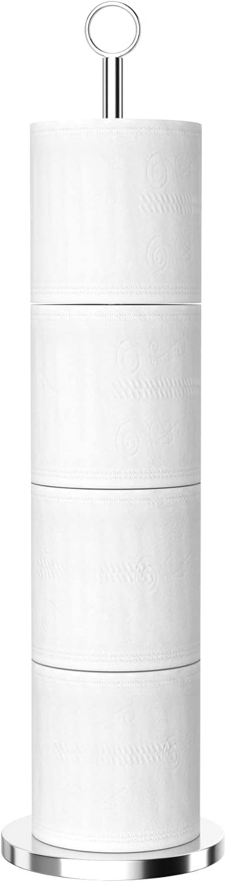 Spare Paper Rack Toilet paper holder (with spare function), freestanding spare roll ...
