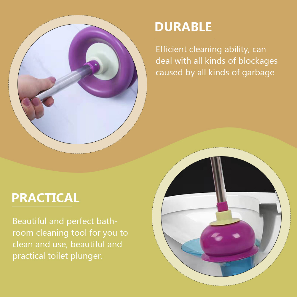 Toilet plunger Long Handle Toilet Plunger Long Handle Plunger Toilet Suction Drain Plunger