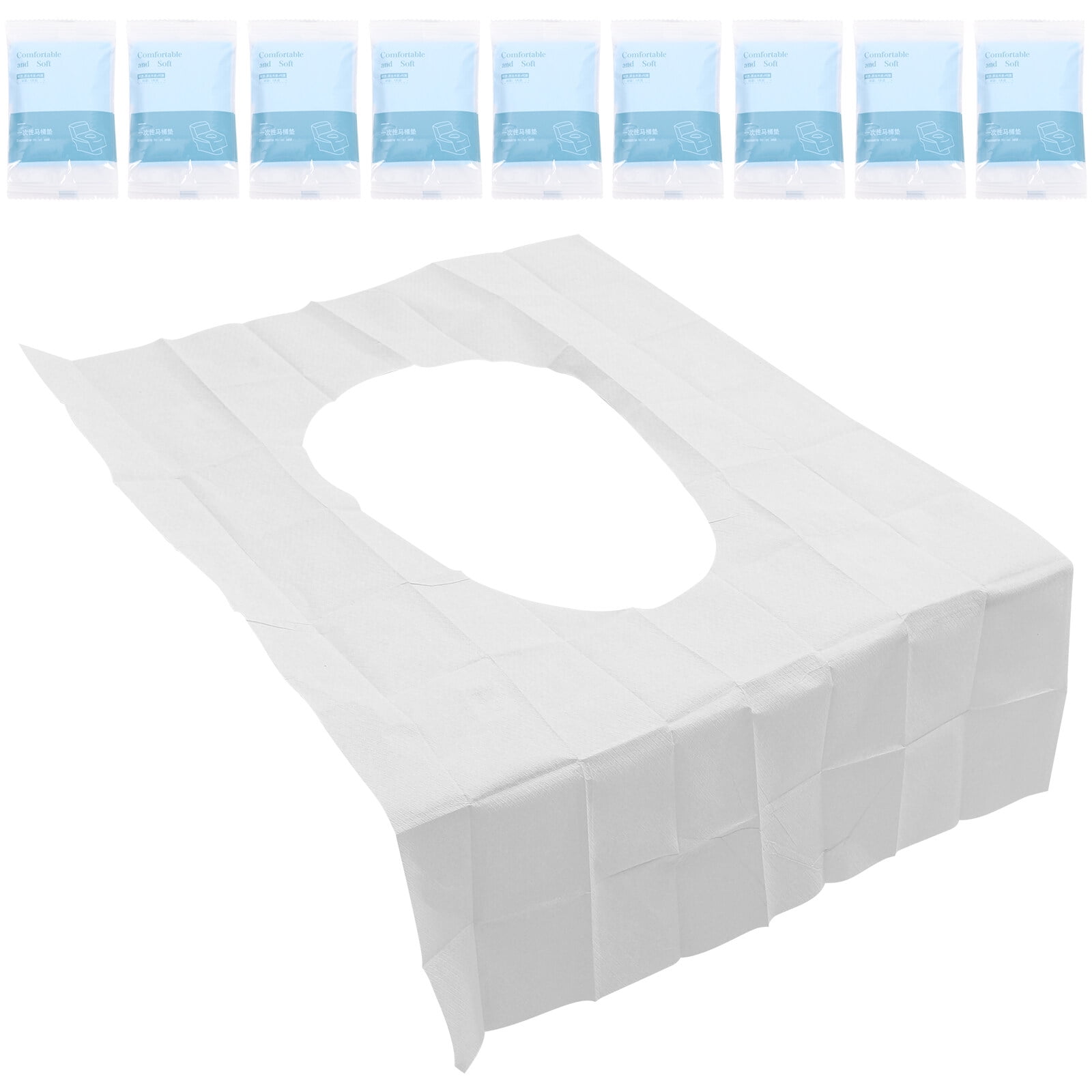 Toilet seats cover 10Pcs Disposable Toilet Seats Covers Cushion for ...