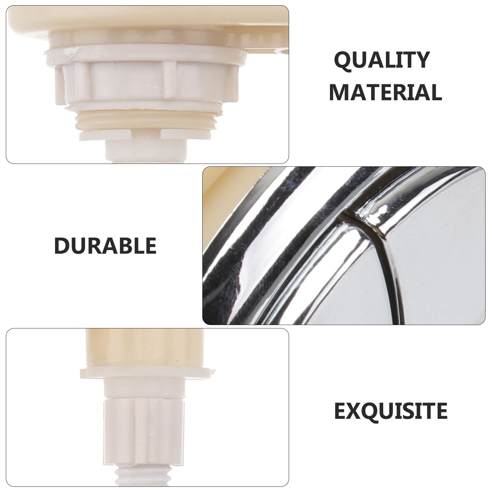 Toilet water tank button 2 Pcs Toilet Tank Push Button Oval Shape