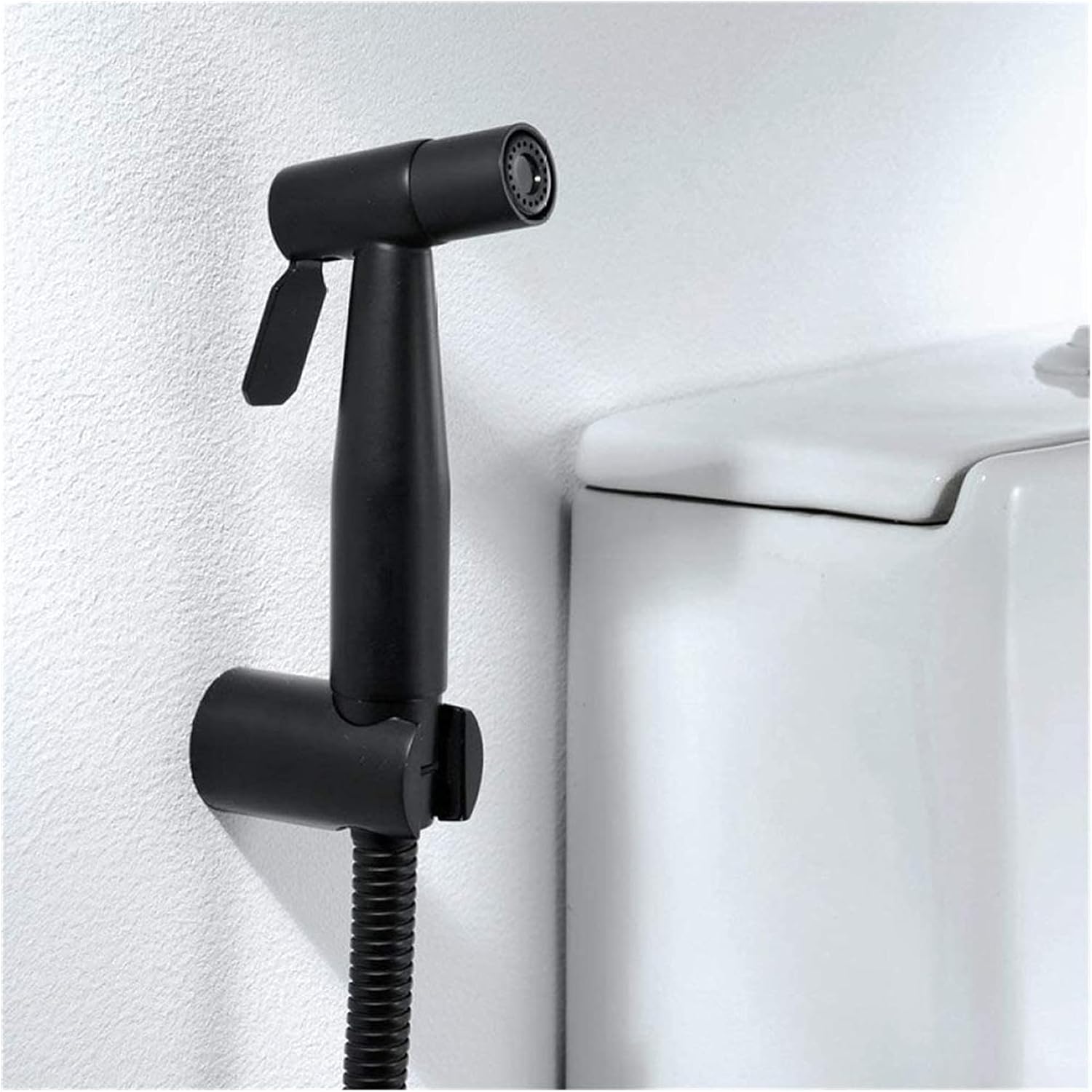 ToiletSprayer Premium Black Stainless Steel Bathroom HandheldToilet Sprayer - Shattaf Sprayer Best Used For Personal Hygiene And Potty Toilet Spray - Perfec