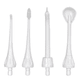 thumbnail image 1 of ToiletTree Products 4 Pack Replacement Tips, Professional Rechargeable Oral Irrigator, 1 of 6