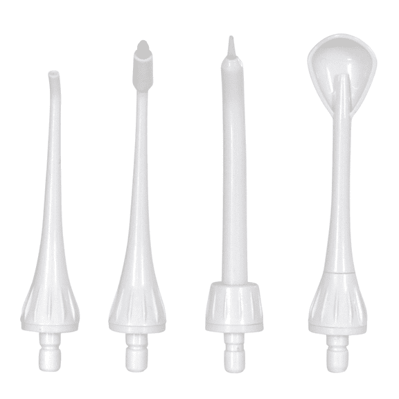 ToiletTree Products 4 Pack Replacement Tips, Professional Rechargeable Oral Irrigator