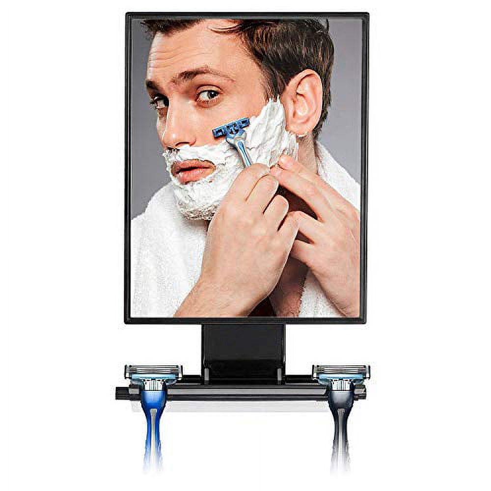 ToiletTree Products Deluxe Larger Fogless Shower Shaving Mirror with