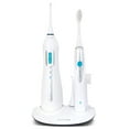 thumbnail interactive-video image 1 of ToiletTree Products Poseidon Oral Irrigator and Electric Toothbrush Combo, Rechargeable Water Flosser Set, 1 of 9