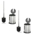 thumbnail image 1 of ToiletTree Products Toilet Scrubber Brush with Holder Set, Stainless Steel, Chrome 2-Pack, 1 of 10