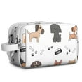thumbnail image 1 of Toiletries Bag,Cute Dogs Mens Womens Toiletry Bag Bathroom Bag,Waterproof Toiletry Travel Bag Dopp Kit Shaving Bag 11x6.3x5.1 Inch, 1 of 5