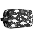 thumbnail image 1 of Toiletries Bag,Dinosaur Silhouette Pattern Mens Womens Toiletry Bag Bathroom Bag,Waterproof Toiletry Travel Bag Dopp Kit Shaving Bag 11x6.3x5.1 Inch, 1 of 5