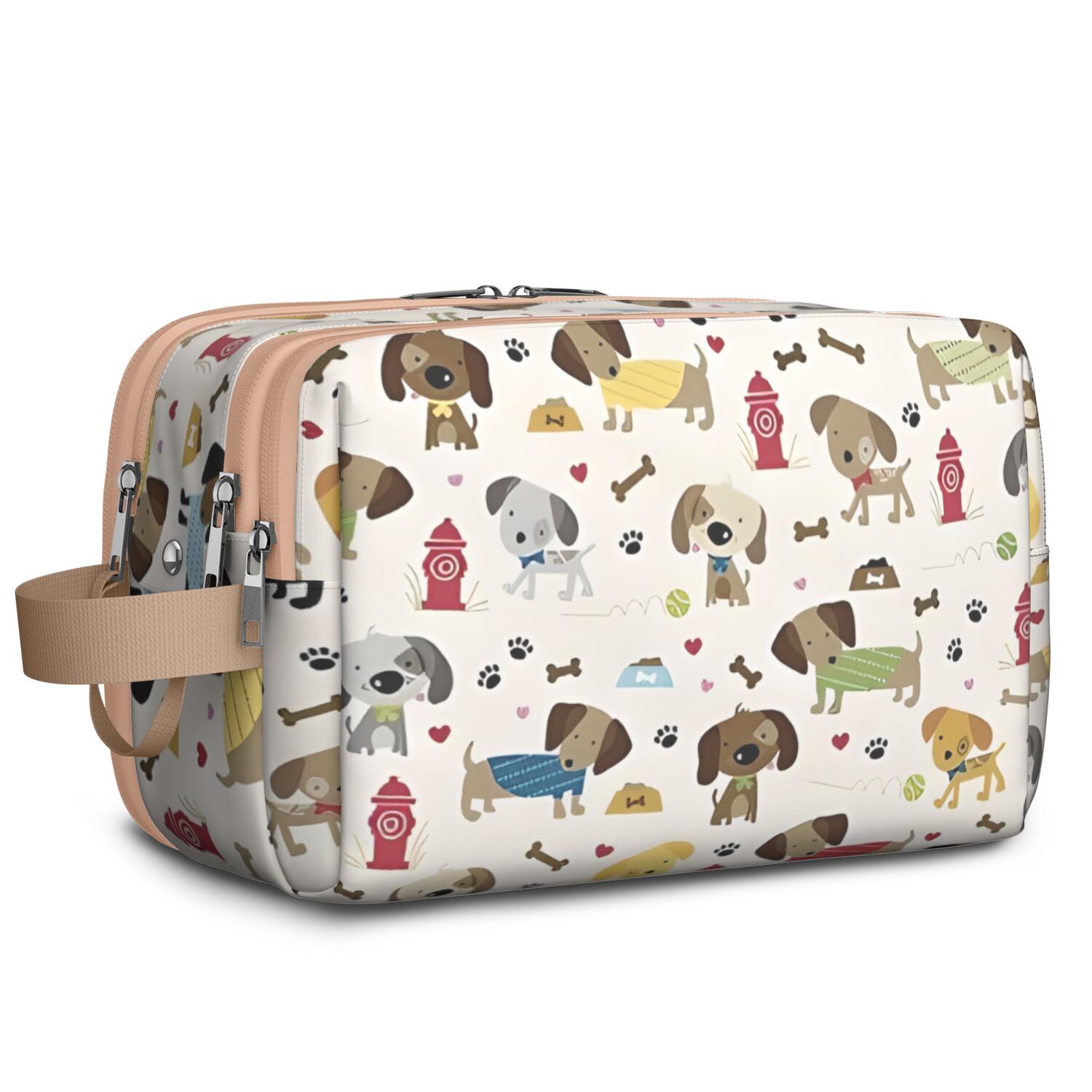 11 inch travel bag toiletry Lcsmaokin Large Capacity Bag with Hanging Hook for Men and Women Waterproof Travel Cosmetic Bag Bathroom Storage Bag for Brushes Set,Full-Sized Shampoo,Toiletries,Accessories-Black : Beauty & Personal Care making every trip a little easier and a lot more stylish. Toiletries Bag,Dinosaur Silhouette Pattern Mens