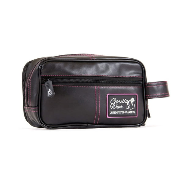 Toiletry Bag - Black/Pink