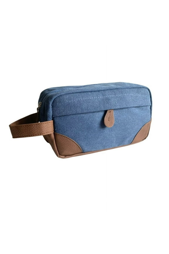 Toiletry Bag Hanging Dopp Kit for Men Water Resistant Canvas Shaving Bag with Large Capacity for Travel