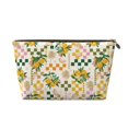 thumbnail image 1 of Toiletry Bag, Lemon pattern Leather Waterproof Travel Makeup Cosmetic Bag Organizer, Large Capacity Toiletry Bag for Travel Size Toiletries, Skin Care Bag for Women, 1 of 8