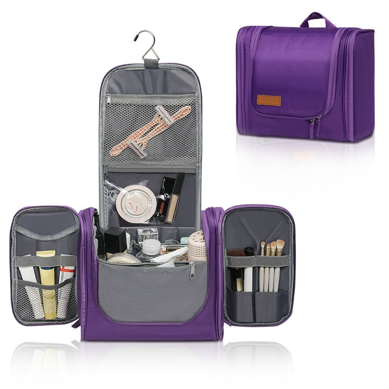 7MAGIC Hanging Travel Toiletry Bag, Waterproof Organizer, Makeup