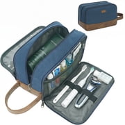 Large Toiletry Bag for Men, Travel Toiletries Shaving Bag, Water Resistant Hanging Organizer Dopp Kit, Travel Accessories Bag for Business Trip,Gym, Men's Gift(