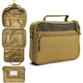thumbnail image 1 of Toiletry Bag for Men Travel Toiletry Organizer Dopp Kit Organizer Toiletries Travel Bag Shaving Hygiene Bag Bathroom Hanging Men's Toiletry Bag for Short Trips Khaki, 1 of 8