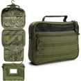 thumbnail image 1 of Toiletry Bag for Men Travel Toiletry Organizer Dopp Kit Organizer Toiletries Travel Bag Shaving Hygiene Bag Bathroom Hanging Men's Toiletry Bag for Short Trips Army Green, 1 of 9