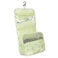 thumbnail image 1 of Toiletry Bag Multifunction Cosmetic Bag Portable Makeup Pouch Waterproof Travel Hanging Organizer Bag for Women Girls, Blue Flowers, 1 of 1