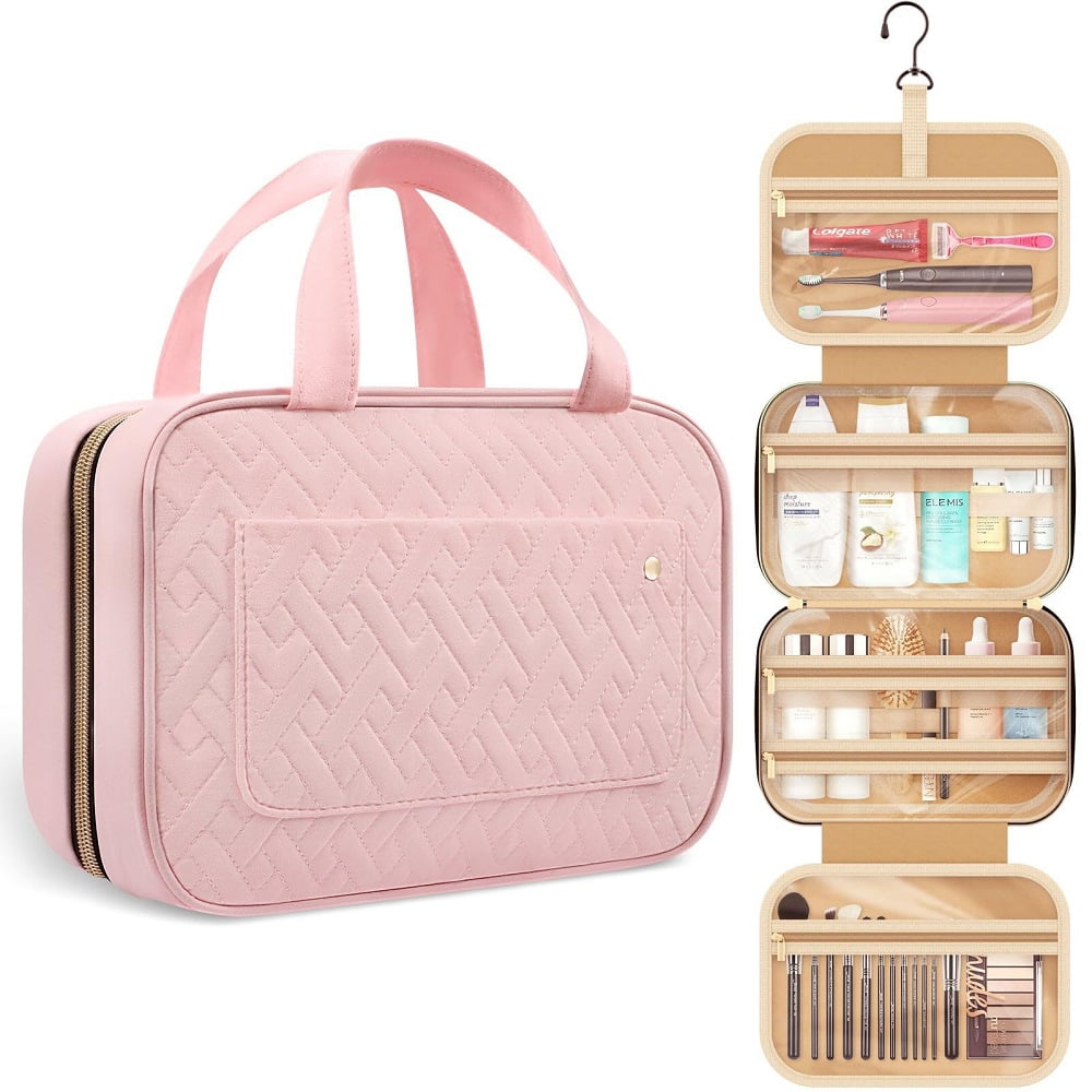 Toiletry Bag, Travel Bag Water-resistant Makeup Cosmetic Bag Travel ...