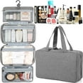 Travel Hanging Toiletry Bag, Hanging Travel Makeup Organizer ,Foldable