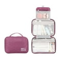 Toiletry Bag Travel Bag With Hanging Hook, Waterresistant Makeup