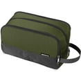 thumbnail image 1 of Toiletry Bag for Men Hanging Travel Dopp Kit Lightweight Water Resistant Small Shaving Bag Bathroom Cosmetic Organizer for Women, Army Green, 1 of 8