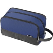 Toiletry Bag for Men Hanging Travel Dopp Kit Lightweight Water Resistant Small Shaving Bag Bathroom Cosmetic Organizer for Women, Royal Blue