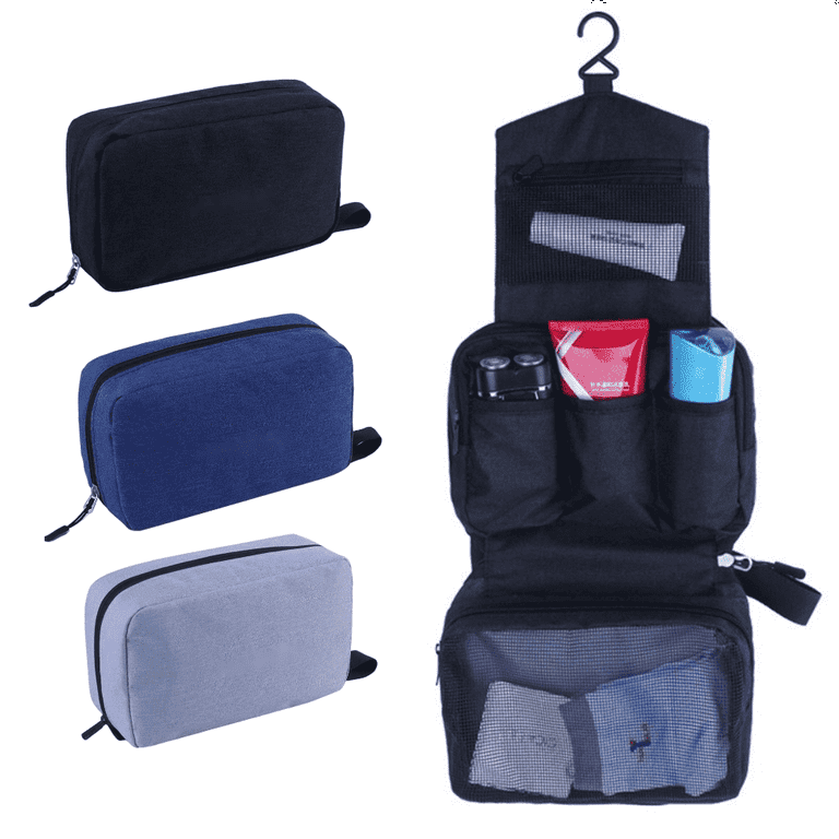 Toiletry Bag for Men Portable Hanging Organizer Water Resistant