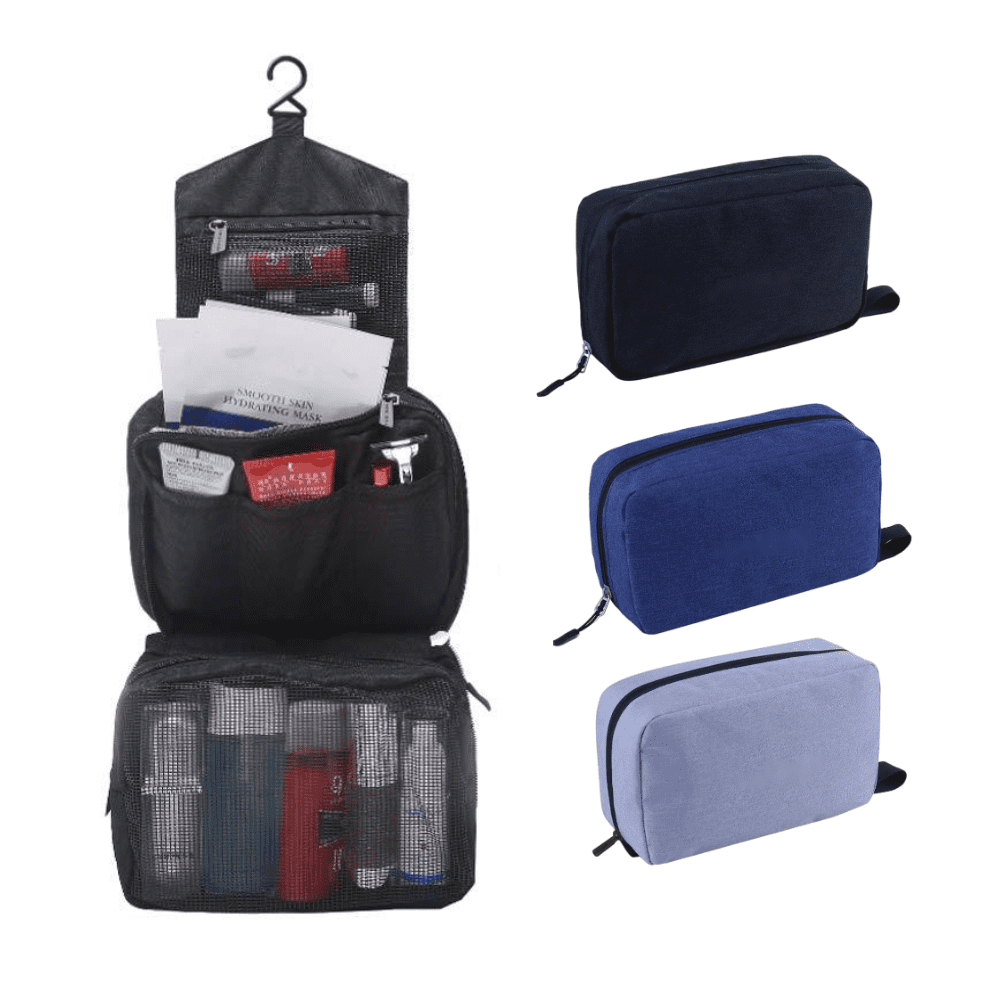  Toiletry Bag for Men, Hanging Toiletries Bag for Women Water Resistant 